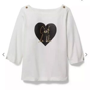 Janie and Jack Ciest La Vie Shirt